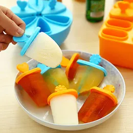 DIHE Dondurulmuş Kare Plastik Dondurma Aracı Popsicle Makinesi Mutfak DIY Kalıp