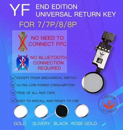 YF Qualität Neue Universal Home Menü Taste Zurück Schlüssel Flex Kabel Ersatz Für iPhone 7 7 Plus 8G 8 Plus Keine Touch ID