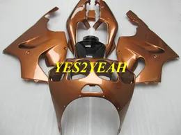 Motorcycle Fairing body kit for KAWASAKI Ninja ZX-7R ZX7R 1996 2003 ZX 7R 96 97 02 03 Brown coffee Fairings bodywork+gifts KZ14