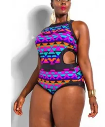 Top 2019 Women large plus Big swimsuit printed with fat pleats and high waist to cover the belly Bikinis 2019 Bikini Sets Triangle Sexy wear