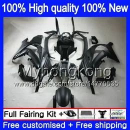 Enjeksiyon oem KAWASAKI ZX10R 1000 cc 2016 2017 2018 335MY.20 ZX1000 ZX 10 R, ZX 1000 ZX 10R ZX10R 16 17 18 100,% Fit Fairing Mat siyah