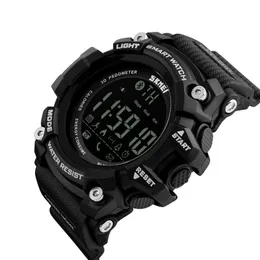 Skmei Mężczyźni Outdoor Sports Watch Odliczanie 2Time Alarm Moda Cyfrowy Zegarek 5bar Wodoodporne Wristwatches Relogio Masculino 1384