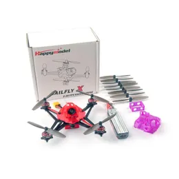 Happymodel segelfly-x 105mm 2-3s freestyle micro fpv racing drone med crazybee f4 pro 700tvl cam