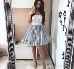 2019 New Lace Tulle Short Homecoming Dress Sexy A Line Sweetheart Juniors Sweet 15 Laurea Cocktail Party Dress Plus Size Custom Made