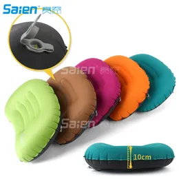 Ultralight Inflating Travel/Camping Pillows - 1.0 Compressible, Compact, Inflatable, Comfortable, Ergonomic Pillow for Neck & Lumbar