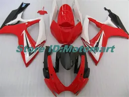 ABS Fairing definido para SUZUKI GSXR600 750 2006 2007 GSXR 600 GSXR 750 K6 06 07 vermelhos pretos carenagem gs kit + 7 presentes SP128