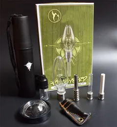 DHL Nectar Collector V4 Kits med tråd Titanium Keramiska Quartz Tips Naglar