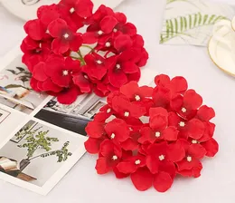 Simulation Hydrangea Flower Head Wedding Simulation Flower Head DIY Mallorca Hydrangea Flower Head Wy458