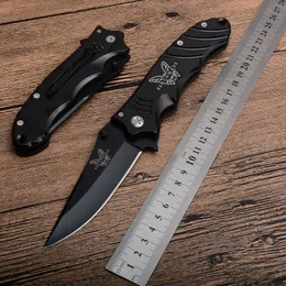 BM 904 Marka Składany Nóż Black Aluminium Uchwyt Wysoki Ostry Kamping Kieszonkowy Nóż Outdoor EDC Tactical Survival Noże
