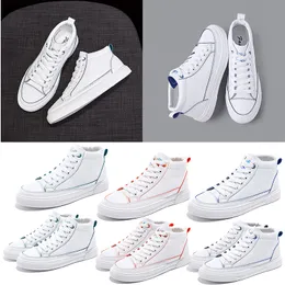 Klassische Damen-Canvas-Plat-Schuhe, dreifach, weiß, rot, grün, blau, Stoff, bequeme Trainer, Designer-Sneakers, 35–40