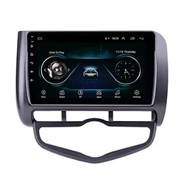 Android 9インチHDタッチスクリーンカービデオラジオGPSナビゲーション2006 Honda Jazz City Auto AC RHD with Bluetoothサポートカープレイ