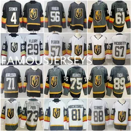 ニューベガスゴールデンナイツホッケージャージ＃29 Marc-Andre Fleury 56 Erik Haula 57 Perron 71 Karlsson 73 Pirri 75 Reaves 88 Schmidt 89 Alex Tuchch