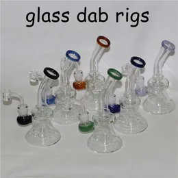Thick Bong Dab Rig Matrix Perc Hookahs Water Pipe Bongs Glass Pipes oil rigs heady bubbler ash catcher wax quartz banger bowl