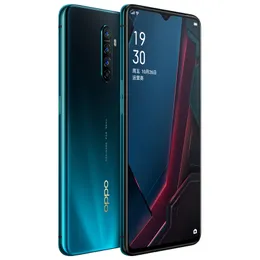 Oryginalny OPPO RENO ACE 4G LTE Telefon komórkowy 8GB RAM 128GB 256 GB ROM Snapdragon 855+ OCTA Core android 6.5 "OLED Pełny ekran 48.0mp HDR NFC Fingerprint ID Face Smart Telefon komórkowy