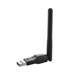 150 Mbps trådlös nätverksadapterkort Mini USB 2.0 WiFi-antennmottagare Dongel 802.11 b/g/n MAG250 MAG254 MAG322