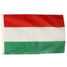 Flaga węgier 90x150cm węgierska flaga narodowa flaga kraju świata Banner 3x5 ft czerwony biały zielony poliester latający wiszący kryty użycie na zewnątrz