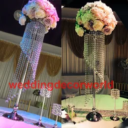 New style Acrylic crystal Flower Walkway Stands for Wedding Decoration decor153