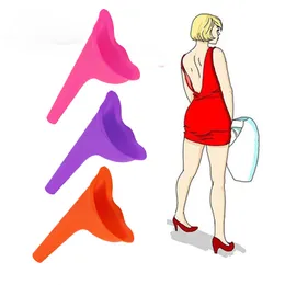 Orinatoio femminile Silicone Funnel Urine Cups Orinatoio portatile per donne  in piedi per pipì Imbuto donna riutilizzabile Imbuto pipì, all'aperto,  Attività, Campeggio (