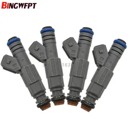 4PCS New Fuel Injectors For 1998-04 Ford Contour Escape Escort Focus Mercury Cougar 0280155887