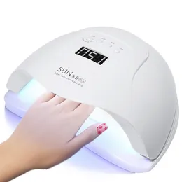 Rohwxy Sun 5x Plus Lampa LED UV do paznokci Suszarka 54W / 48 W / 36W Lampa lodowa do manicure Gel Suszarnia Gel Lakier