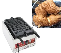 wholesale Free Shipping Cost Best Selling 10 pcs/ plate Mini Little fish Shaped Waffle maker Goldfish waffle and Cartoon waffle mould