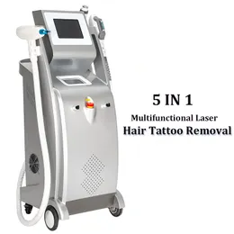 3 handles IPL OPT face body laser hair removal machine YAG eyebrow wash tattoo pigmentation remover Elight RF skin care equipment