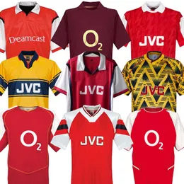 Top Highbury Home Football Shirt Soccer Jersey Pires Henry Reyes 2002 04 Retro Jersey 05 06 86 88 89 90 90 98 99 Bergkamp 92 94 95 Adams Long Sleeve 96 97 Galla.