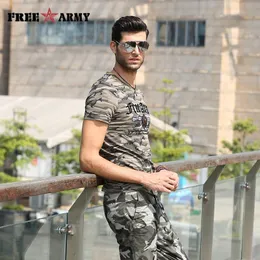 Designer Summer Tshirt Men 'S Short Sleeve T Shirts Cotton Flag Printing Military Camouflage Shirts Anti -Mosquito Tees Tops Trend