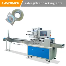 Double-Sided Tape Pillow Bag Horizontal Packaging Machine Transparent Glue Flow Wrap Machine