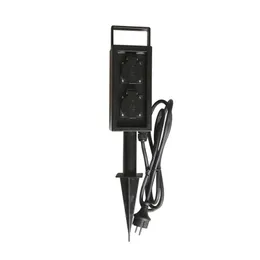 10A AC250V Outdoor Garden In-ground Lawn Insertion Electrical Power Sockets Outlet Waterproof