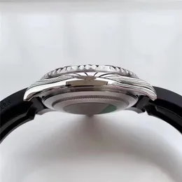 2019 Nya ankomst lyxiga män klockor yacht mekaniska automatiska klockor gummiband silver fall designer titta på reloj de lujo mens294l