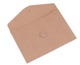 A4 320 * 230mm 55G Kraft Paper Kuvert Bag File Organizer Document Bag