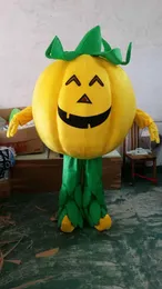 2019 High quality Vegetable pumpkin cartoon dolls mascot costumes props costumes Halloween free shipping