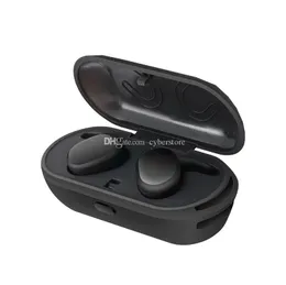 サイバーストアミニツインワイヤレスBluetooth 5.0ステレオ防水スポーツヘッドフォンインイヤーイヤホンイヤホンスマートフォン用充電器付きTWS