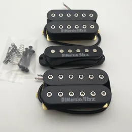 Neue klassische schwarze Alnico 5 Gitarren-Tonabnehmer RG2550/RG2570 HSH E-Gitarren-Tonabnehmer Hals/Mitte/Steg 1 Set