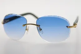 Wyprzedaż bezbarwna rzeźbione zielone deski okulary 8200764 projekt klasyczny model okulary wysokiej jakości okulary przeciwsłoneczne vintage optyczne unisex akcesoria mody