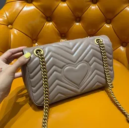 2019 Classical designer 2G Tag Top quality girl Lovers heart shape shoulder women luxury Fashion Bags Make-up bag handbags purse