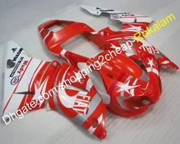 YZFR1 98 99 YZF 1000 Injection Fairings For Yamaha YZF R1 1998 1999 YZF1000 ABS Fairing White Red Moto Part (Injection molding)