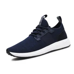 Cheap 2020 men's casual flying line knitted board shoes trend elastic band sports breathable non-slip wear-resistant wild men's shoes