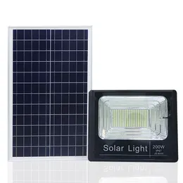 Edison20100w LED 야외 태양열 램프 조명 센서 IP67 방수 야외 스포트라이트 플러드 라이트 가든 조명