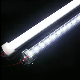 50cm 12V 36led SMD 5630バーリジッドLEDライトUアルミニウムシェル+ PCカバー