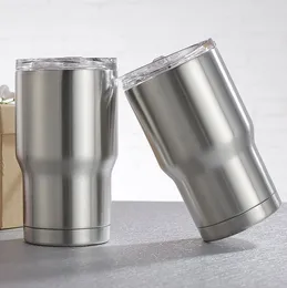 14oz Stainless Steel cup Kids tumbler Coffee Milk Mug Double Wall Vacuum Insulated Mugs Beer Cups Drinkware with lids KKA7934
