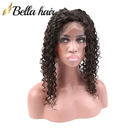 360 Lace Frontal Closure Only Ear To Ear Lace Curly Wave Hair 22x4x2 100 Virgin Unprocessed Remy Human Hair Natural Hairline Thick 360 Frontal Closure Bella Hair