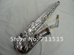 Nowy Jupiter JAS-567GL Alto Eb Tune Saksofon E-Flat Instrumenty muzyczne Mosiądz Posrebrzany Powierzchni Powierzchni Professional Sax z ustnik Case