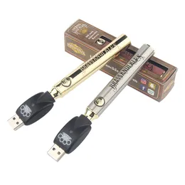 Brass Knuckles Batteries Preheating Variable Voltage 650mAh 900mAh eCig BK Battery Pen For 510 Thraed Thick Oil Cartridge