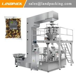 Raisin Premade Stand Poub Fill and Seal Machine Conservered Fruit Zipper Packing Machine