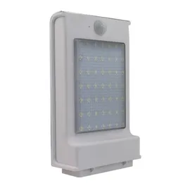 49 Solar LED White Light Wall Lamp With Human Body Sensor Street Control Slightly Bright