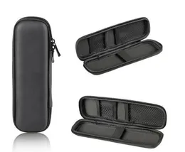 Black Pen Case Portable EVA Hard Shell Pen Holder Office Stationery Case Pouch Earphone Makeup Storage Bag