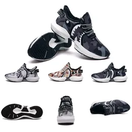 Прямая доставка, женские и мужские кроссовки, пустынный камуфляж, темно-синие мужские кроссовки, спортивные кроссовки «Акула», домашний бренд, сделано в Китае, размер 3944