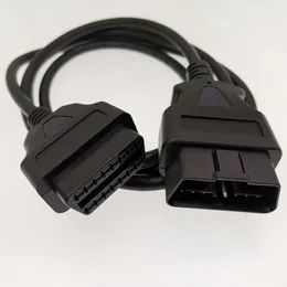 Freeshipping 1.5 Metr OBD 16 Pin Kobiet do 16 Pin Mężczyzna Kabel Diagnostyczny Elm327 Przewód przedłużający / Kabel do samochodu 150 cm OBD Długi kabel